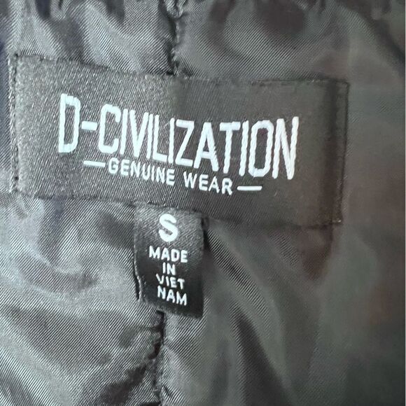 D-Civilization Bomber Aviator Military Jacket - Picture 4 of 10